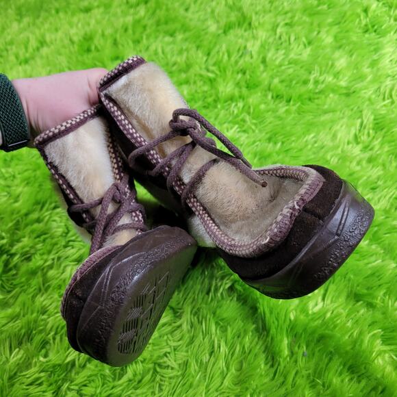 Vintage 60s 70s Italian Made Womens Ski Boots, 6 - Picture 4 of 5